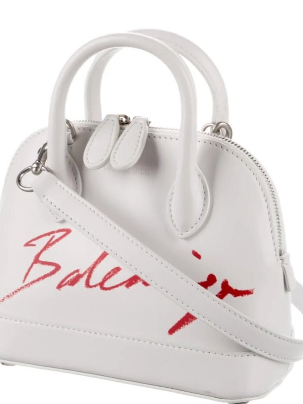 Balenciaga Calfskin Lipstick Logo